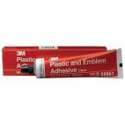 3M 08061 Transfer Plastic and Emblem Adhesive, 5 oz Tube, Liquid, Clear
