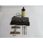Maserati Ghibli Quattroporte 14-21 front rear brake pads + FREE OIL FILTER #512