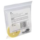 3M 20427 Clean Sanding Disc Pad Kit, 3 in Dia, 5/16-24 Internal Arbor/Shank, Foam, 6 Holes