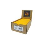 High Teck 1204Y Spreader, 4 in W, Plastic, Yellow, Tapered Edge