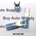 EC14413B - Blue Nylon Spade Connector 16-14 (#8)