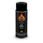 High Teck 9903 Performance Series Enamel, 12 oz, Aerosol Can, Flat Black