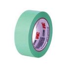 3M 06527 Precision Masking Tape, 60 yd x 1-1/2 in, Green
