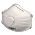 SAS 8621 Valved Particulate Respirator, R95 Filter, Polypropylene Fabric, White