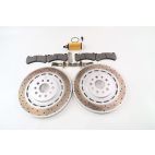 Maserati Ghibli Quattroporte front brake pads rotors + FREE oil filter #1320