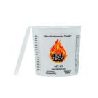 High Teck MC165 Mixing Cup, 5 qt, Polypropylene 50/box