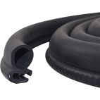 Car Door Rubber Seal Strip Trim Seal with Side Bulb for Cars, Boats, RVs, Trucks, and Home Applications, Car Weather Striping (20Ft)