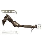 Catalytic Converter with Integrated Exhaust Manifold