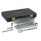 GEARWRENCH 56 Pc. 3/8" Drive 6 Point 120XP™ Standard & Deep SAE/Metric Mechanics Tool Set