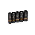 GEARWRENCH 5 Pc. 1/2" Drive Bolt Biter™ Deep Extraction Socket Set5PC1/2IN BOLTBITER