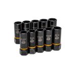 GEARWRENCH 10 Pc. 1/2" Drive Bolt Biter™ Deep Extraction Socket Set