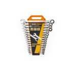 Gearwrench 16 Pc. 12 Point Ratcheting Combination Metric Wrench Set