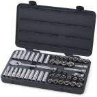 GEARWRENCH 49 Pc. 1/2" Drive 6 Point Standard & Deep SAE/Metric Mechanics Tool Set