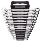 Gearwrench 13 Pc. 12 Point XL Ratcheting Combination SAE Wrench Set