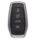 Autel® Universal Programmable 4-button IKEY Smart Key w/Lock, Unlock, Trunk, and Panic Buttons