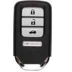 Autel® Programmable 4-button Honda Style IKEY w/Lock, Unlock, Trunk, and Panic Buttons