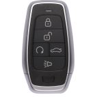 Autel® Universal Programmable 5-button IKEY Smart Key w/Lock, Unlock, Air Suspension, Remote Start, and Panic Buttons