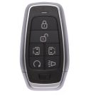 Autel® Universal Programmable 6-button IKEY Smart Key w/Lock, Unlock, Left Door, Right Door, Remote Start, and Panic Buttons