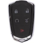 Autel® Programmable 5-button GM/Cadillac Style IKEY w/Lock, Unlock, Remote Start, Trunk, and Panic Buttons