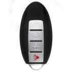 Autel® Programmable 4-button Nissan Style IKEY w/Lock, Unlock, Trunk, and Panic Buttons