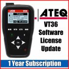 ATEQ SW36-0001 VT36 TPMS Tool Software License Update 1 Year Subscription