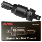Autel CV-001 Clamp-In Black Metal Valve Stem for MX 1-Sensor (Press-In) Universal TPMS Sensors