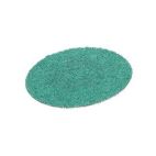 Green Corps 36527 Abrasive Disc, 2 in Dia, 80 Grit, 25000 rpm, Green