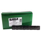BADA 7026FEB Black Steel 1/4 oz Low Profile Stick-On Adhesive Tape-A-Weight