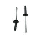 BAS02402 - Black Aluminum & Steel Pop Rivet - 1/8" Hole - 5/16" Head (9288PK)