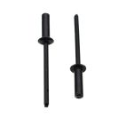 BAS02411 - Black Aluminum Pop Rivet - 1/8" Hole - 15/64" Head (9454PK)