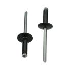 BAS02413 - Black Aluminum Pop Rivet - 5/32" Hole - 15/32" Head (9277PK)