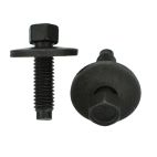 BAS02547 - Black Hex Bolt - M6-1.0 x 22mm - 19mm Washer (5698PK)