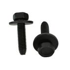 BAS02548 - Black Hex Bolt - M6-1.0 x 25mm - 17mm Washer (5686PK)