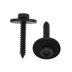 BAS02572 - Black Hex Screw - 4.2 - 1.41 x 25mm - 17mm Washer (11122pk)