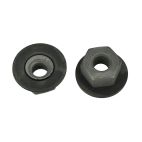 BAS02769 - Black Hex Nut - M5-0.8mm - 10mm Hex - 15mm Loose Washer (1639pk)