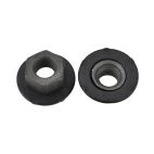 BAS02770 - Black Hex Nut - M6-1.0mm - 10mm Hex - 16mm Loose Washer (5910PK)