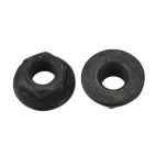 BAS02780 - Black Flange Nut - M5-0.8mm - 8mm Hex - 11.8mm Head (5797PK)