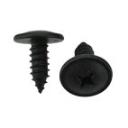 BAS02957 - Black Trim Screw - 6.3-1.81 x 16mm - 15mm Head (9260PK)