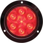 Stop Light, Turn Light, Tail Light, LED, 4 in. Round