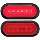 Trailer Light Kit, LED, GloLight, 6 in. Oval