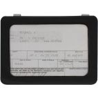 Certificate Holder Clip, Black, Plastic