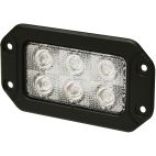 Light, LED Worklamp, Flood Beam, Rectangular, ECCO