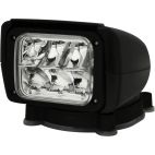 Light, LED Remote Spotlight, 350 Deg. Rotation, Black, ECCO