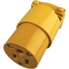 Electric Cord End Straight Blade Connector