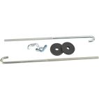 Battery Hold Down Bolt 8" x 1/4"
