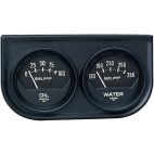Oil / Water Panel Gauge Set