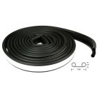 Weatherstrip / Sponge Rubber 1 5/8" W x 1/2" H x 22' L