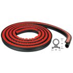 Weatherstrip / Sponge Rubber 3/4" W x 7/8" H x 8' L