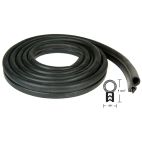 Weatherstrip / Sponge Rubber 1 3/16" W x 5/8" H x 10' L