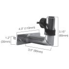 Light / Auxiliary Bracket Rotaflex Side Mount Bracket